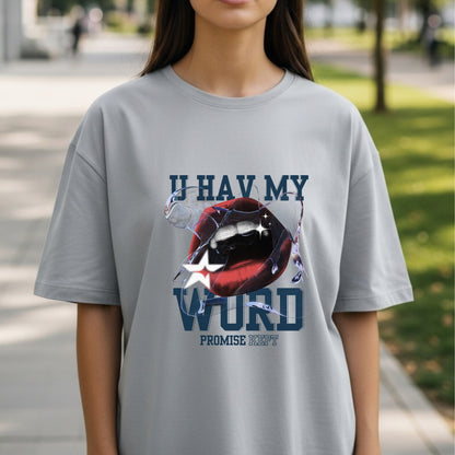 U Hav My Word Promise Kept - Astronaut Integrity Commitment Trust Statement Artwork