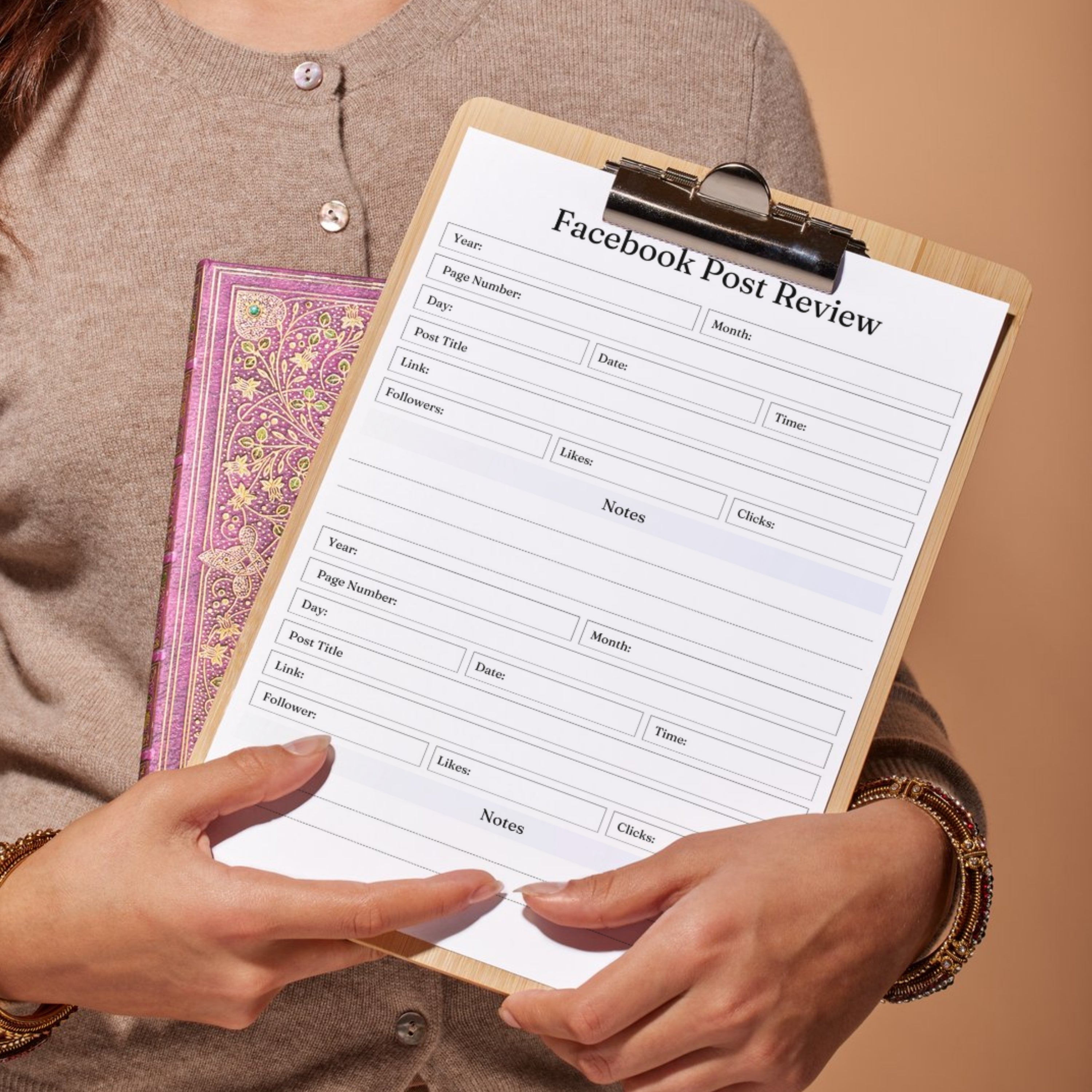 Facebook Post Review Sheet