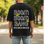 Boom Boom Bang - Funny Attitude Cool Emoji Statement Artwork