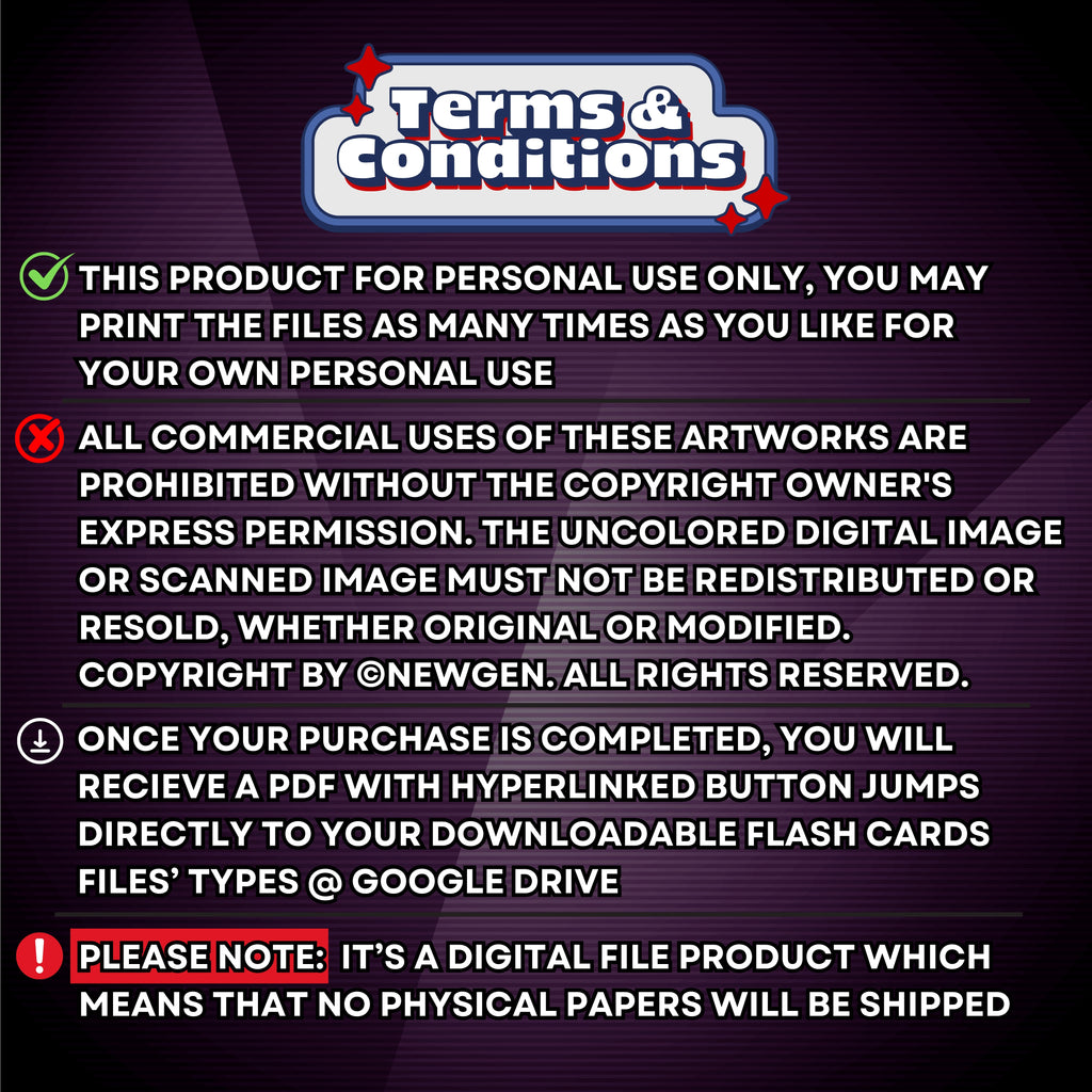 Number Flashcards - Fun Math Course