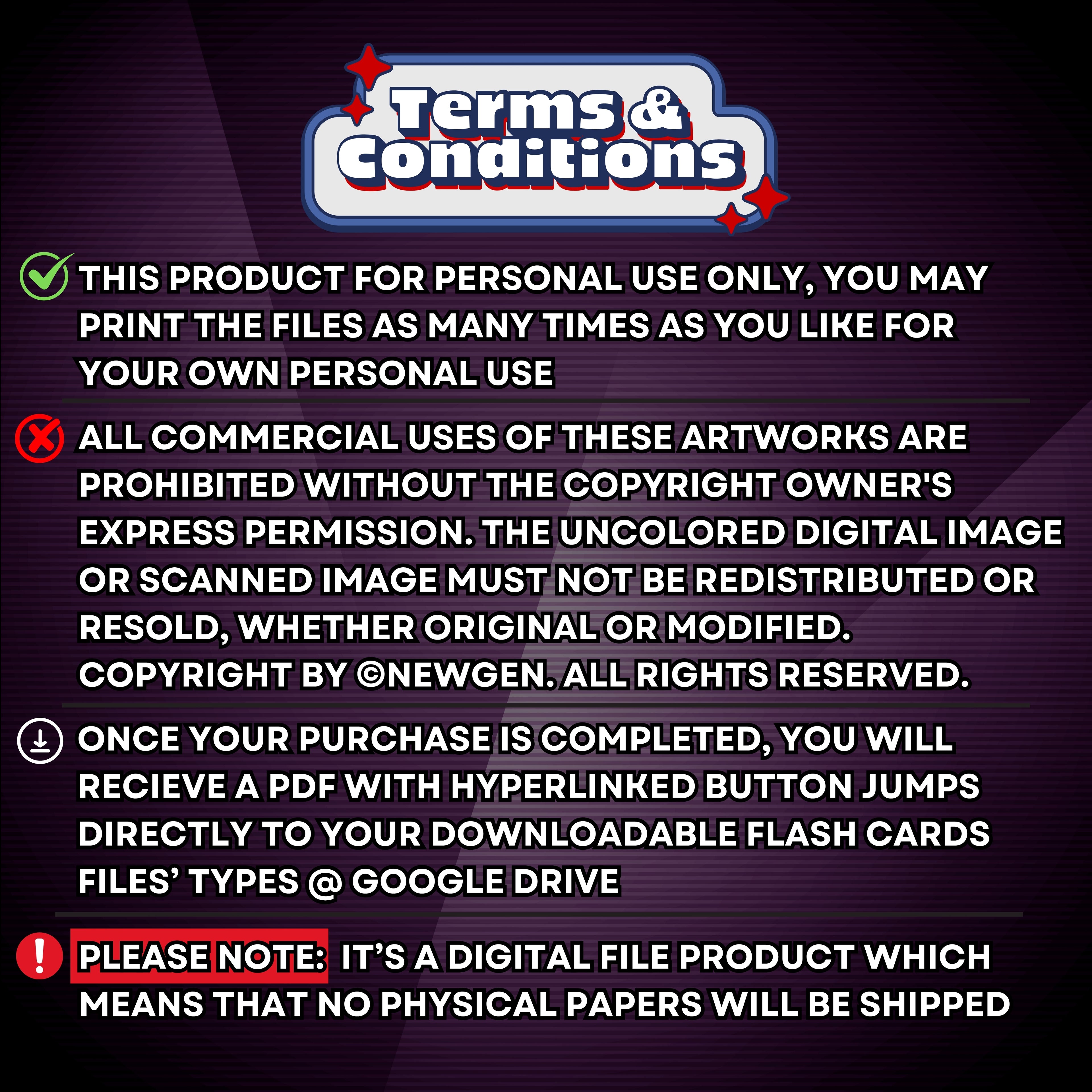 Number Flashcards - Fun Math Course