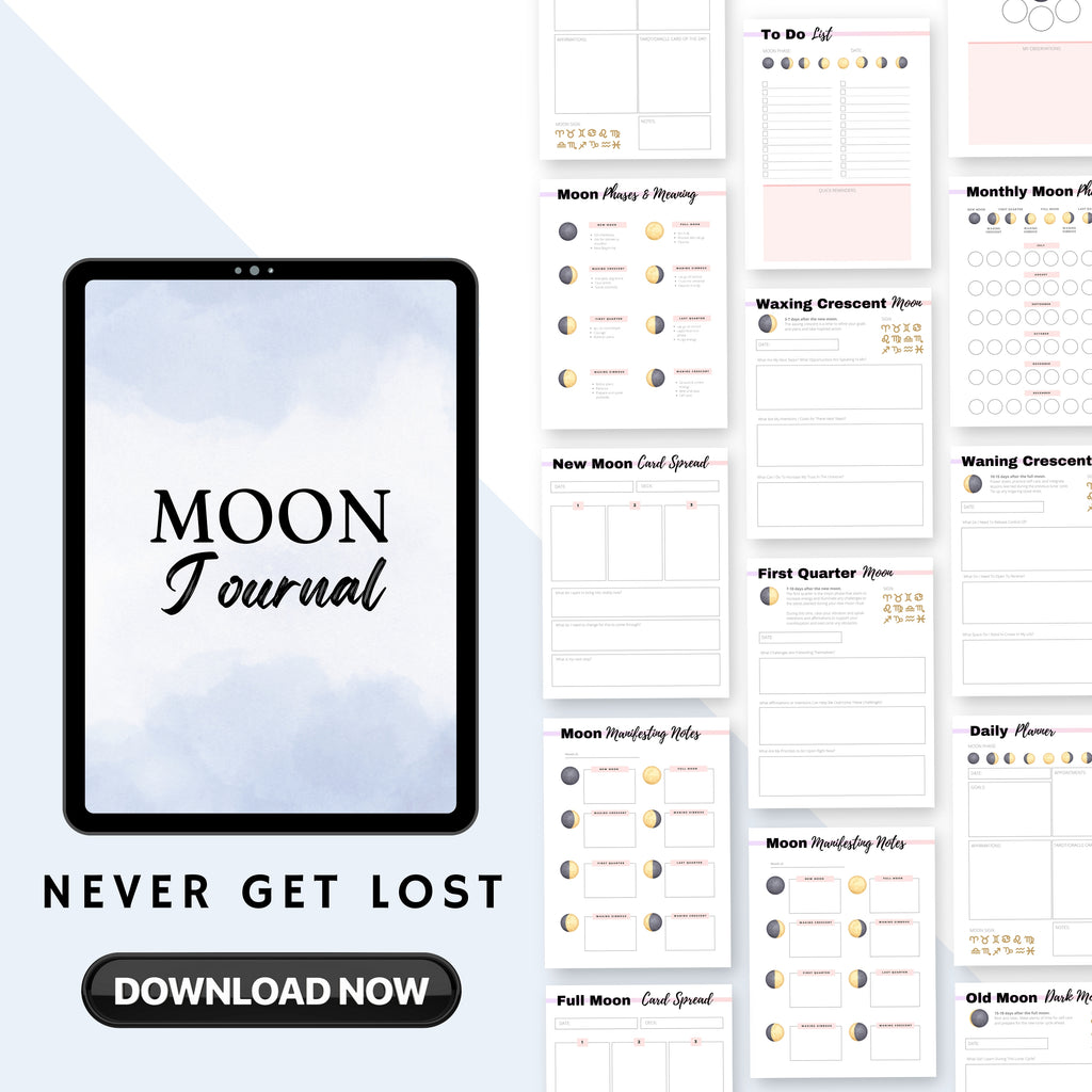 Moon Planner & Journal Sheets