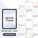 Moon Planner & Journal Sheets