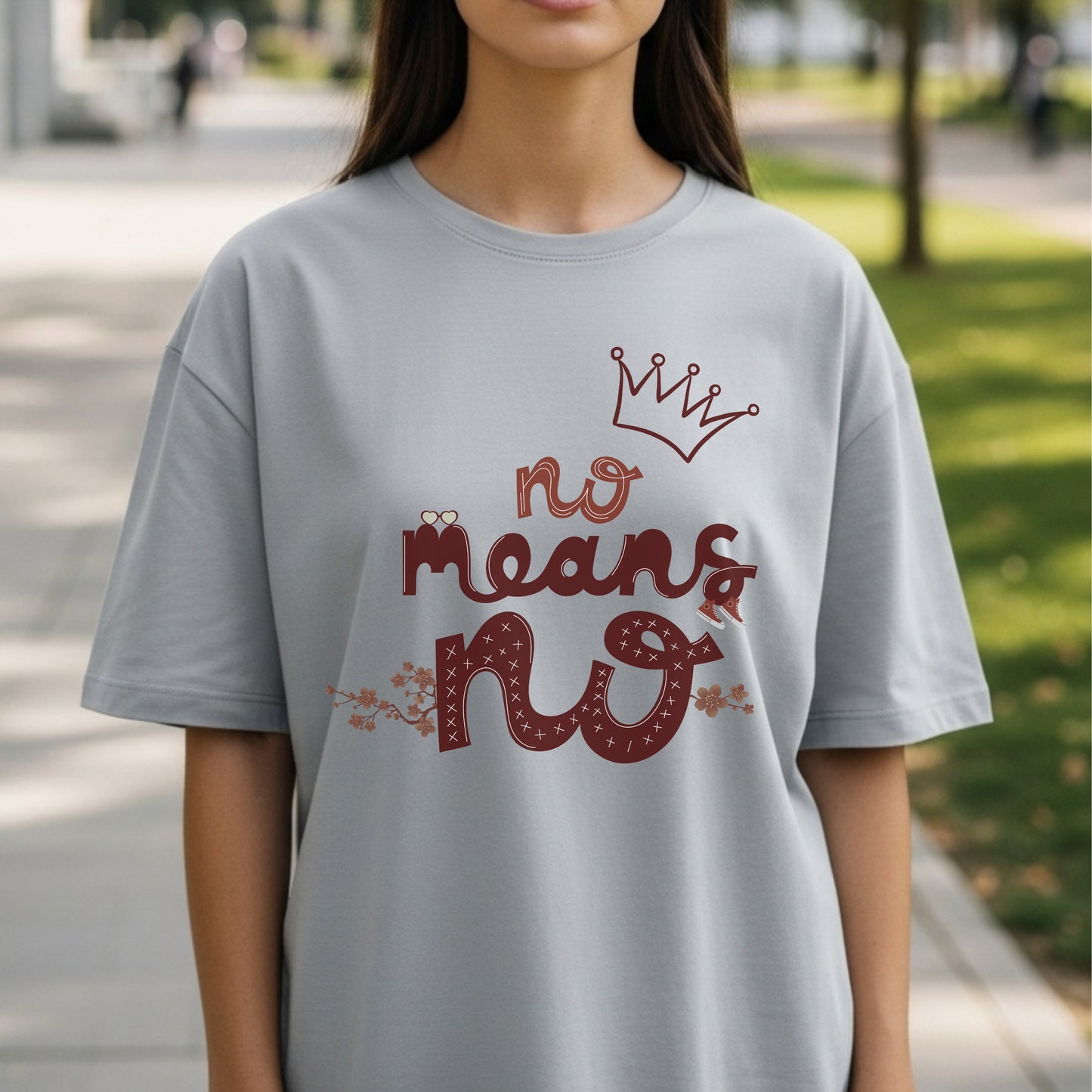 No Means No - Crown Boundary Empowerment Consent Statement Artwork