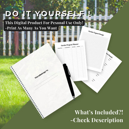 Home Garden Planner Bundle