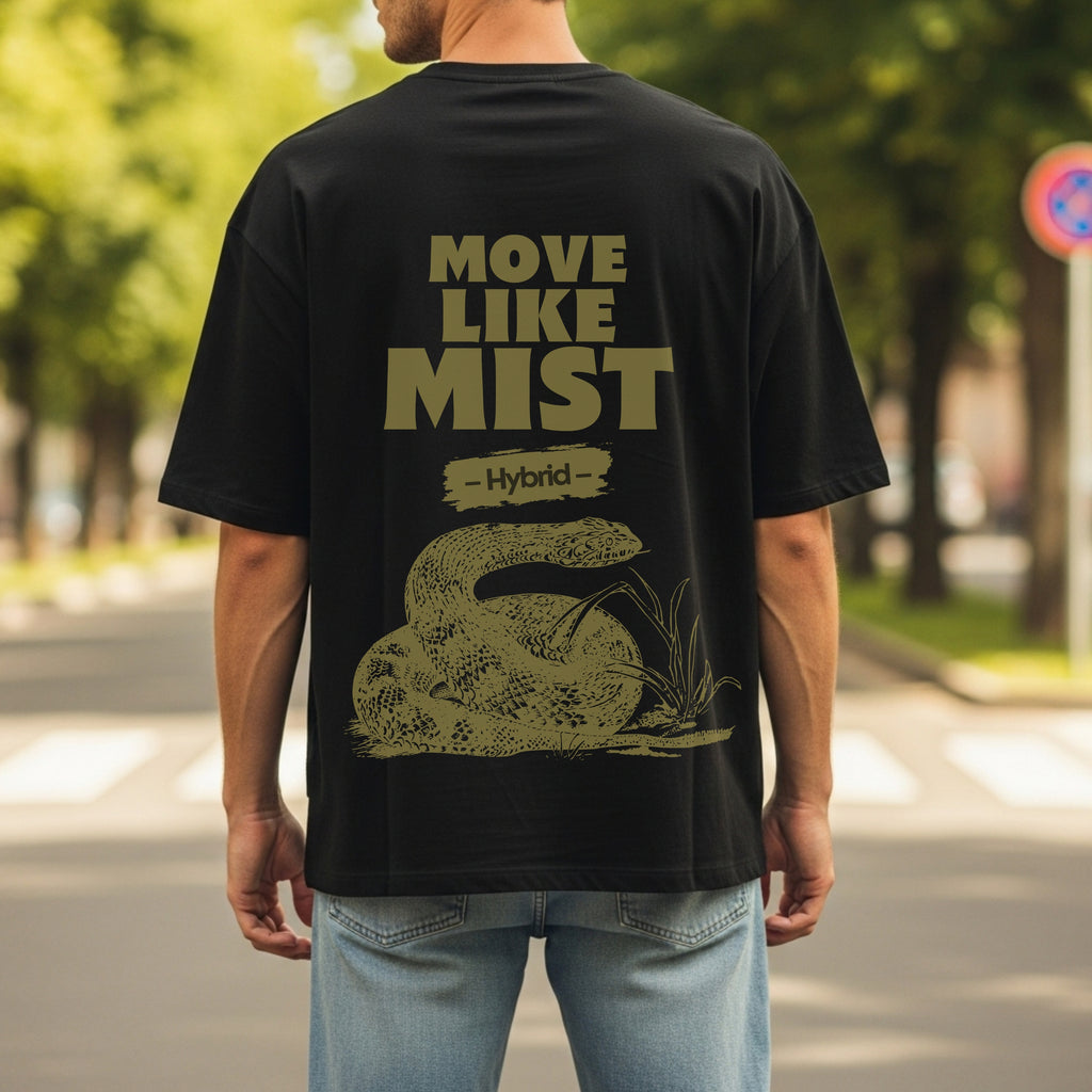 Move Like Mist - Hybrid Snake Fluid Movement Stealth Philosophy Statement Artwork