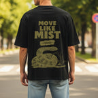 Move Like Mist - Hybrid Snake Fluid Movement Stealth Philosophy Statement Artwork