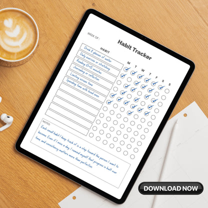 Personal Habit Tacker PDF V1
