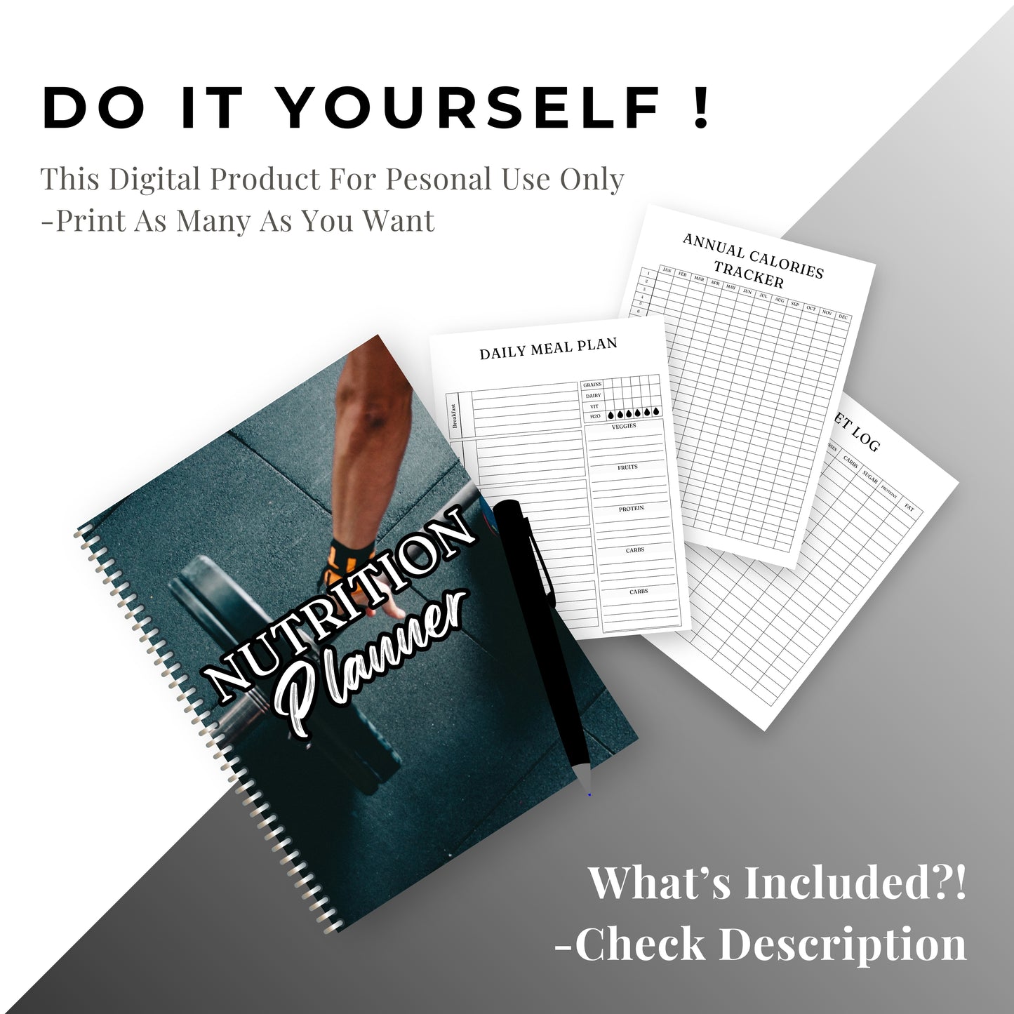 Nutrition Planner Bundle