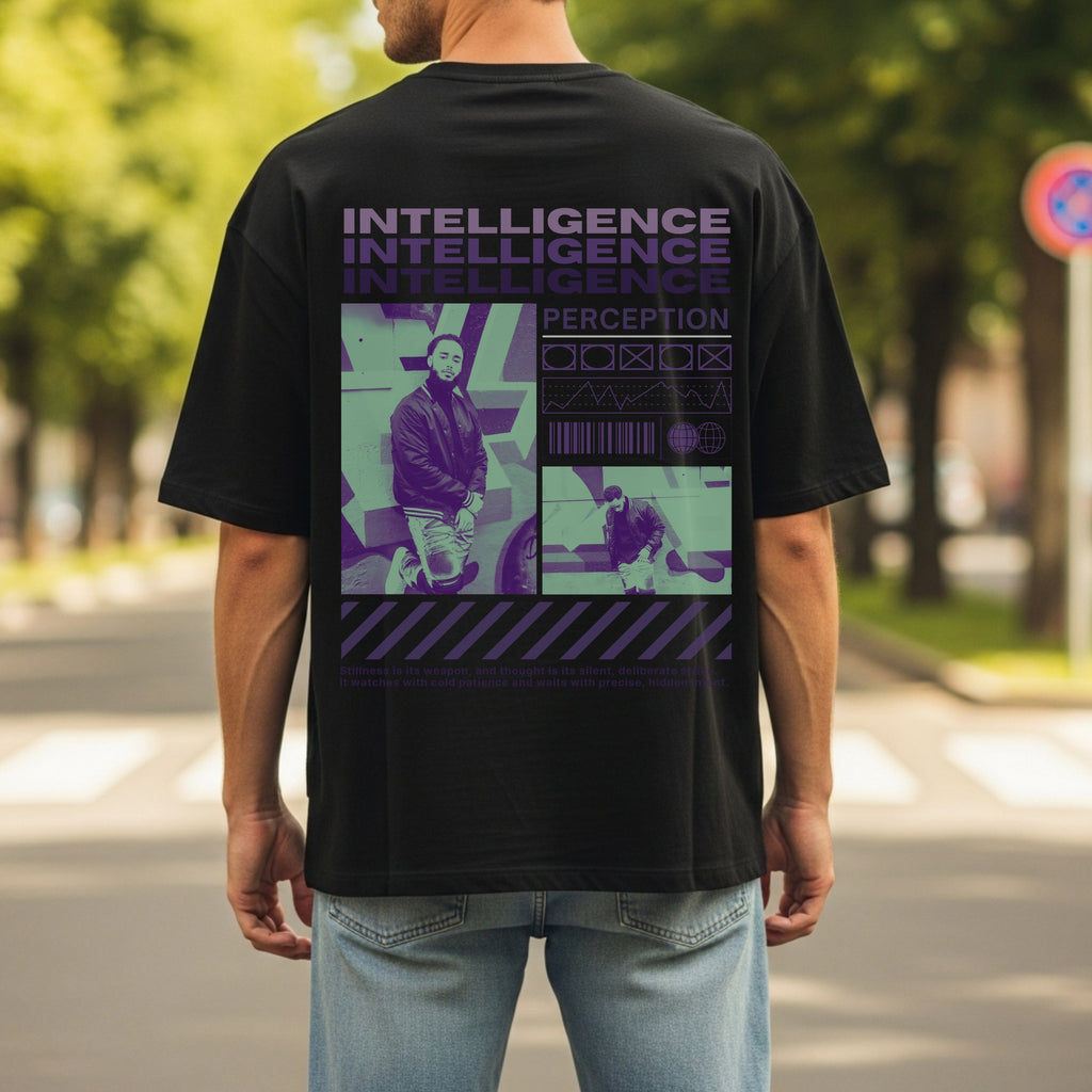 Intelligence Perception - Urban Streetwear Philosophical Statement Artwork