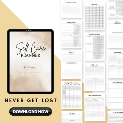 Self Care Planner Bundle