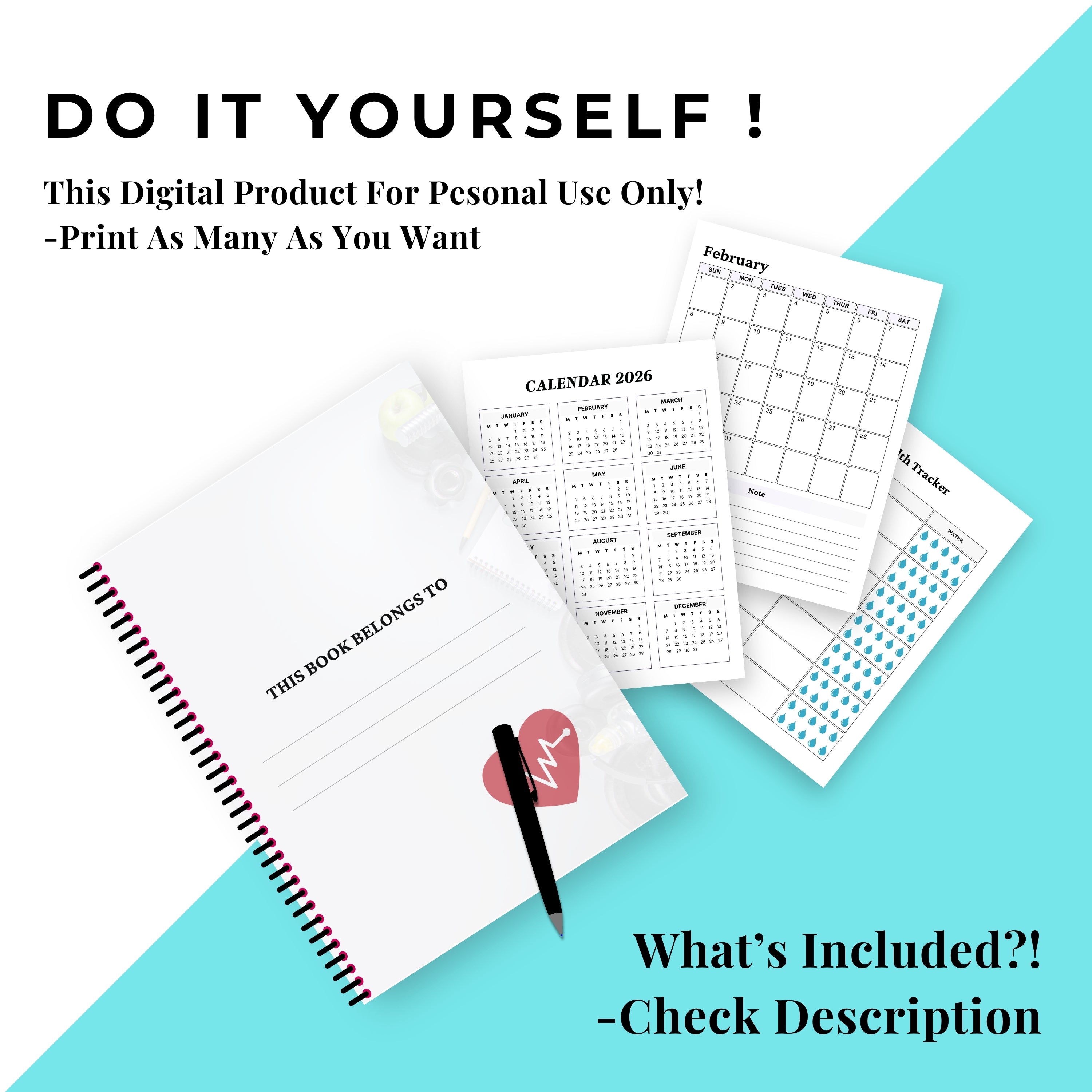 My 2026 Medical Planner Bundle