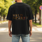 Wild Spirit Bravery Defines True Strength - Tiger Stripe Motivational Artwork