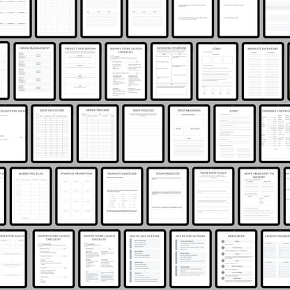 Shopify Store Planner