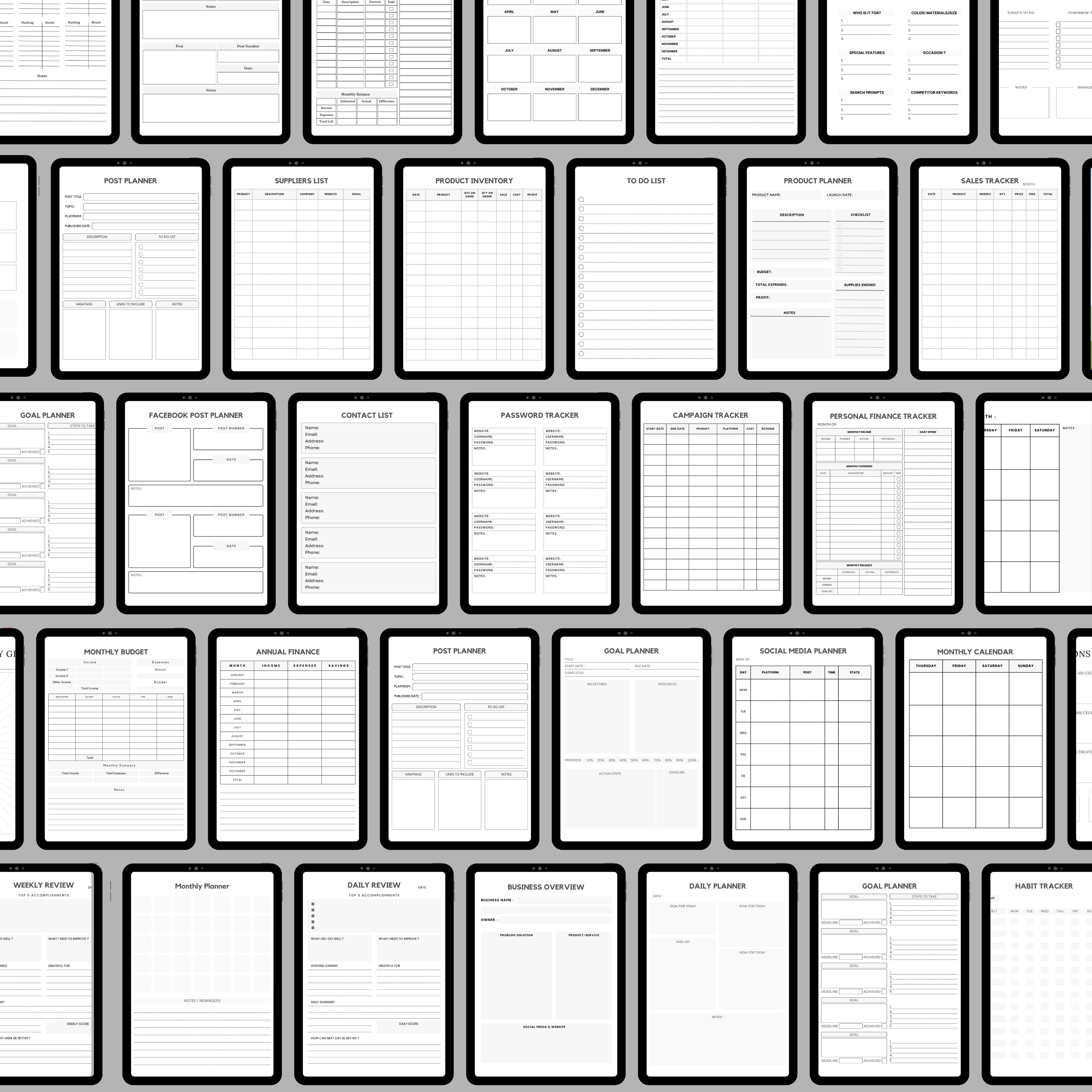 Small Business Planner