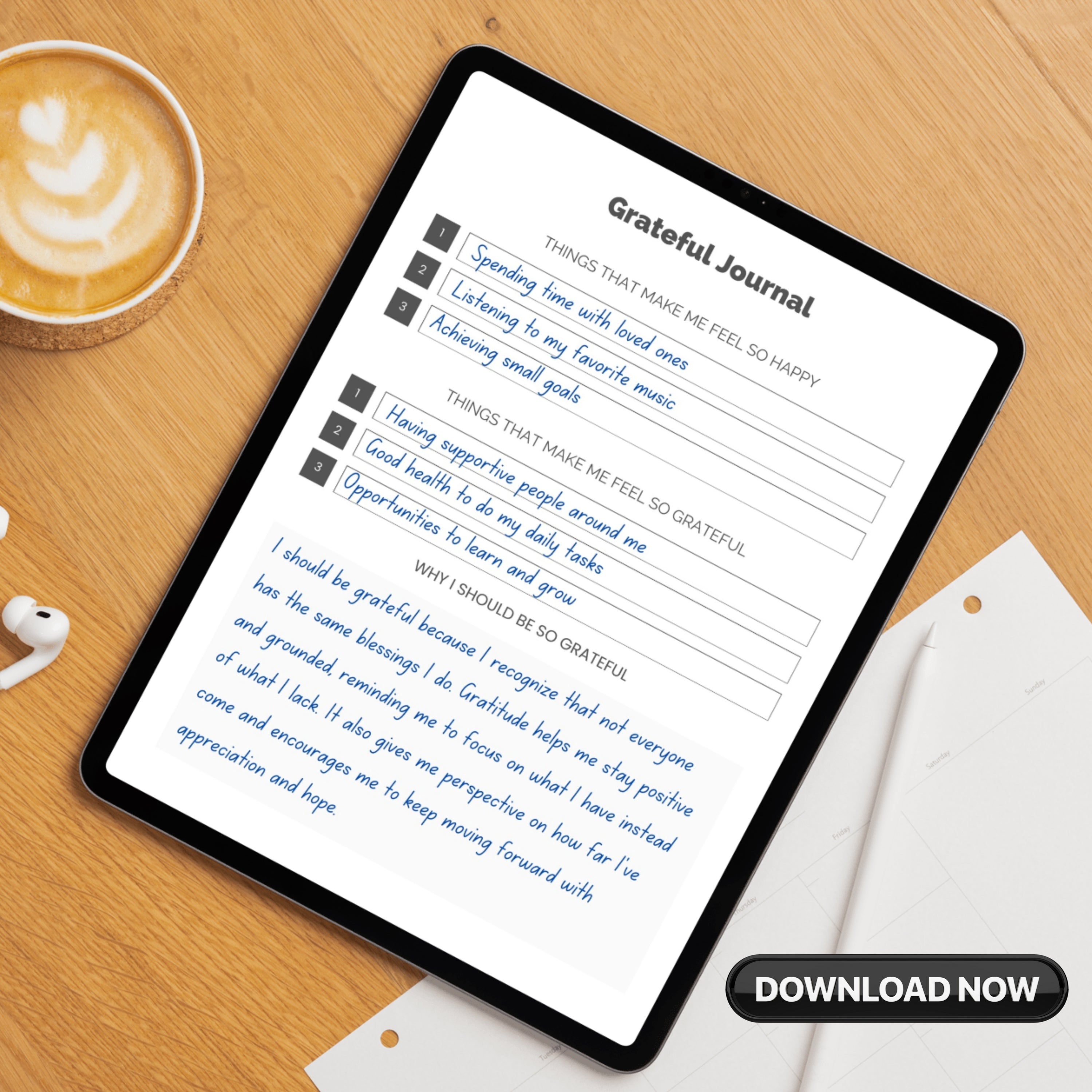 Grateful Journal PDF