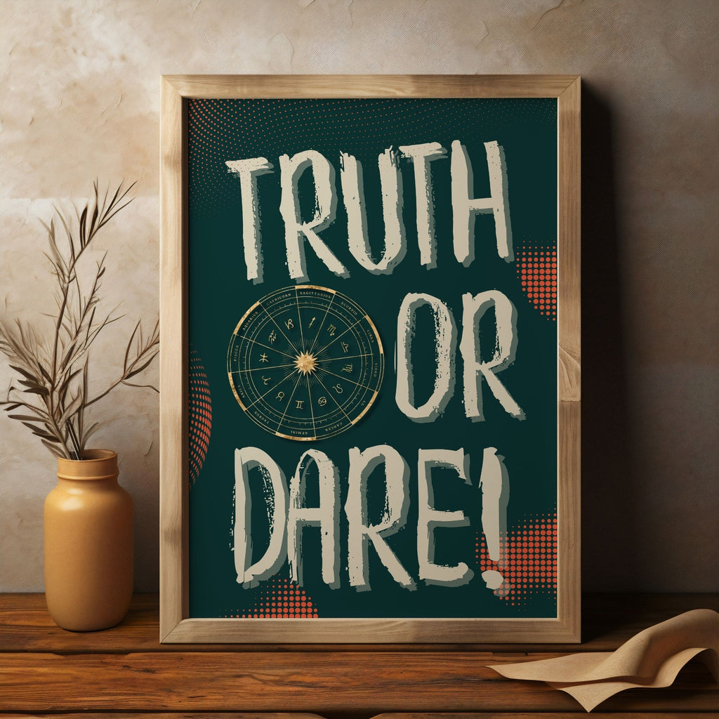 Truth or Dare - Mystical Challenge Wall Art
