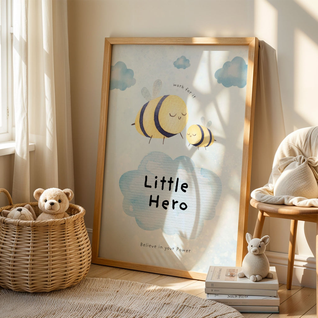 Little Hero - Believe in Your Power Wall Art