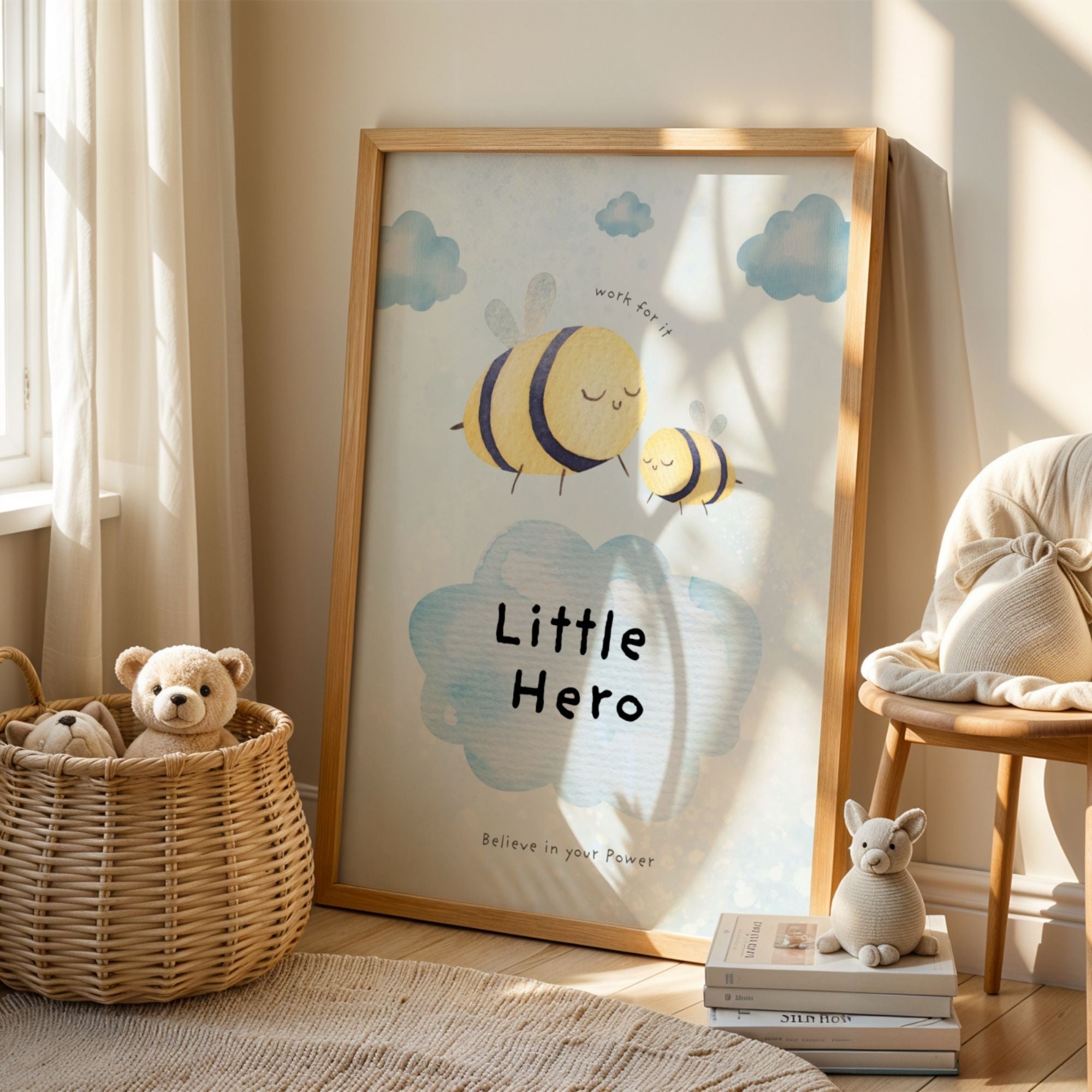 Little Hero - Believe in Your Power Wall Art