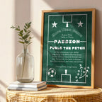 More Than Game - Passion Fuels The Pitch Soccer Wall Art