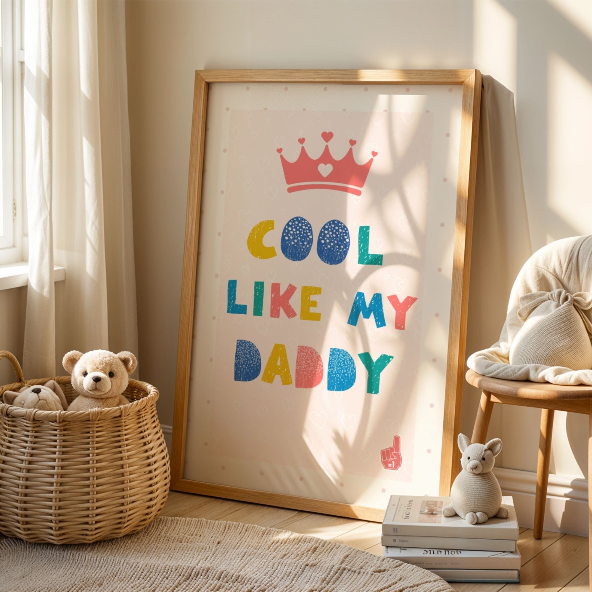 Cool Like My Daddy Wall Art