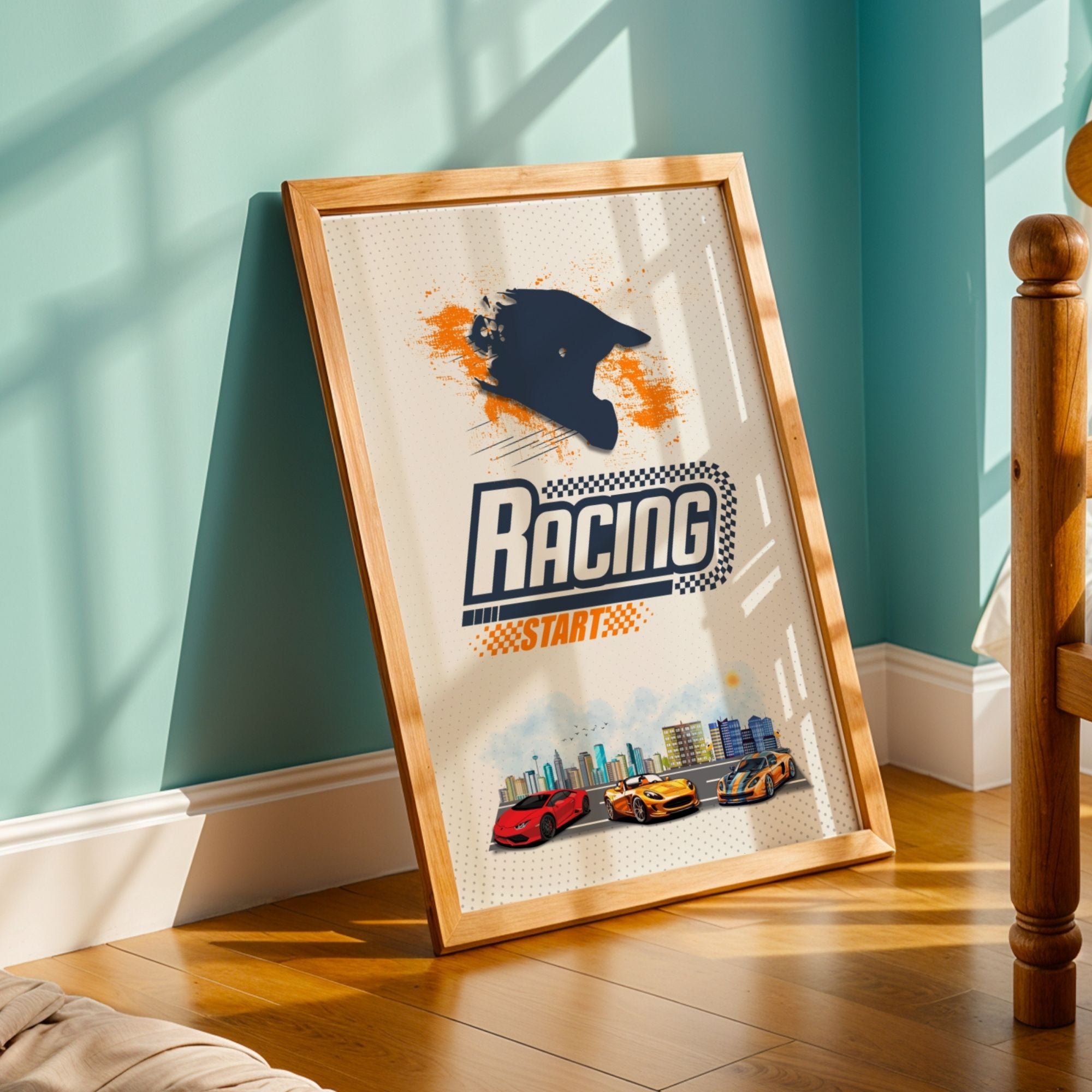 Racing Starts - High-Speed Motorsport Wall Art