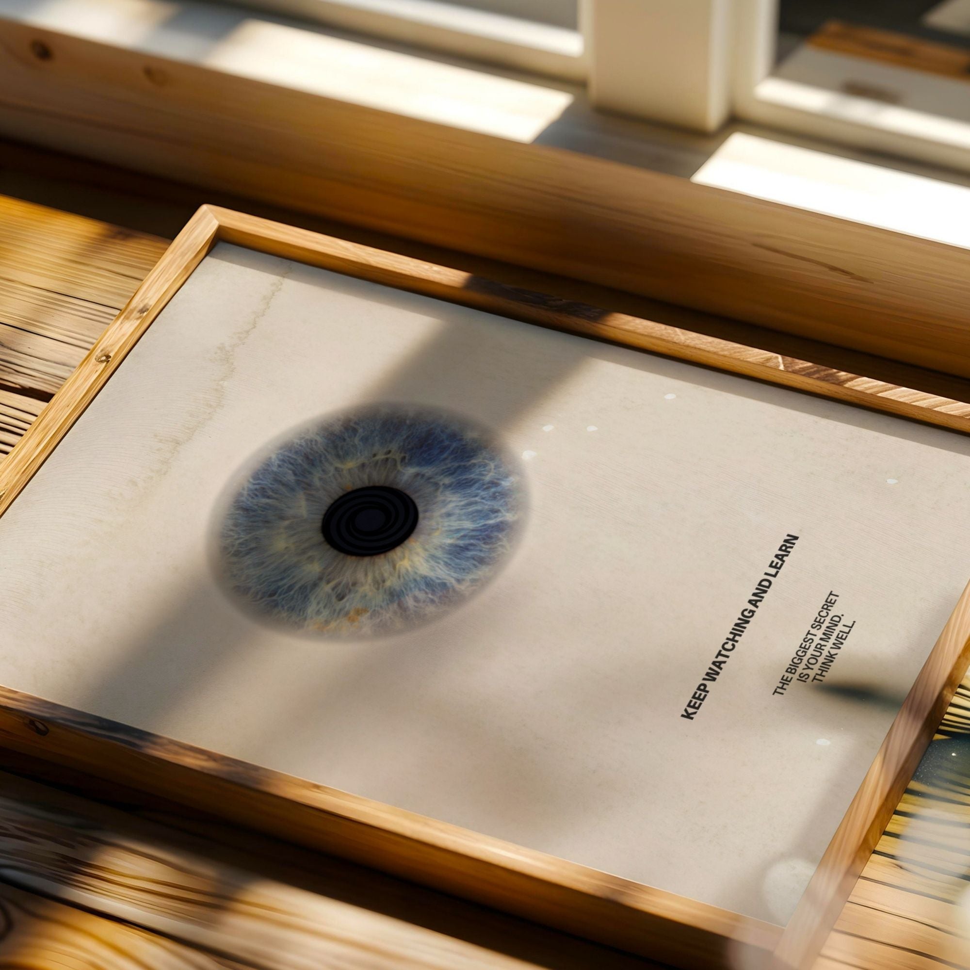 Visionary Mind - Keep Watching and Learn Wall Art