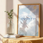 Always Thanks to God - Heavenly Gratitude Wall Art