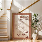 Dreams Catcher - Boho Feminine Empowerment Wall Art