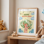 Home Sweet Home - Stay Safe, Stay Happy Wall Art