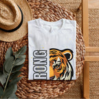 Strong Champion - Tiger Artistic Motivational Statement Artwork