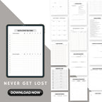 Mental Health Planner & Journal Bundle