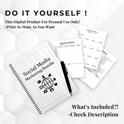 Social Media Marketing Planner