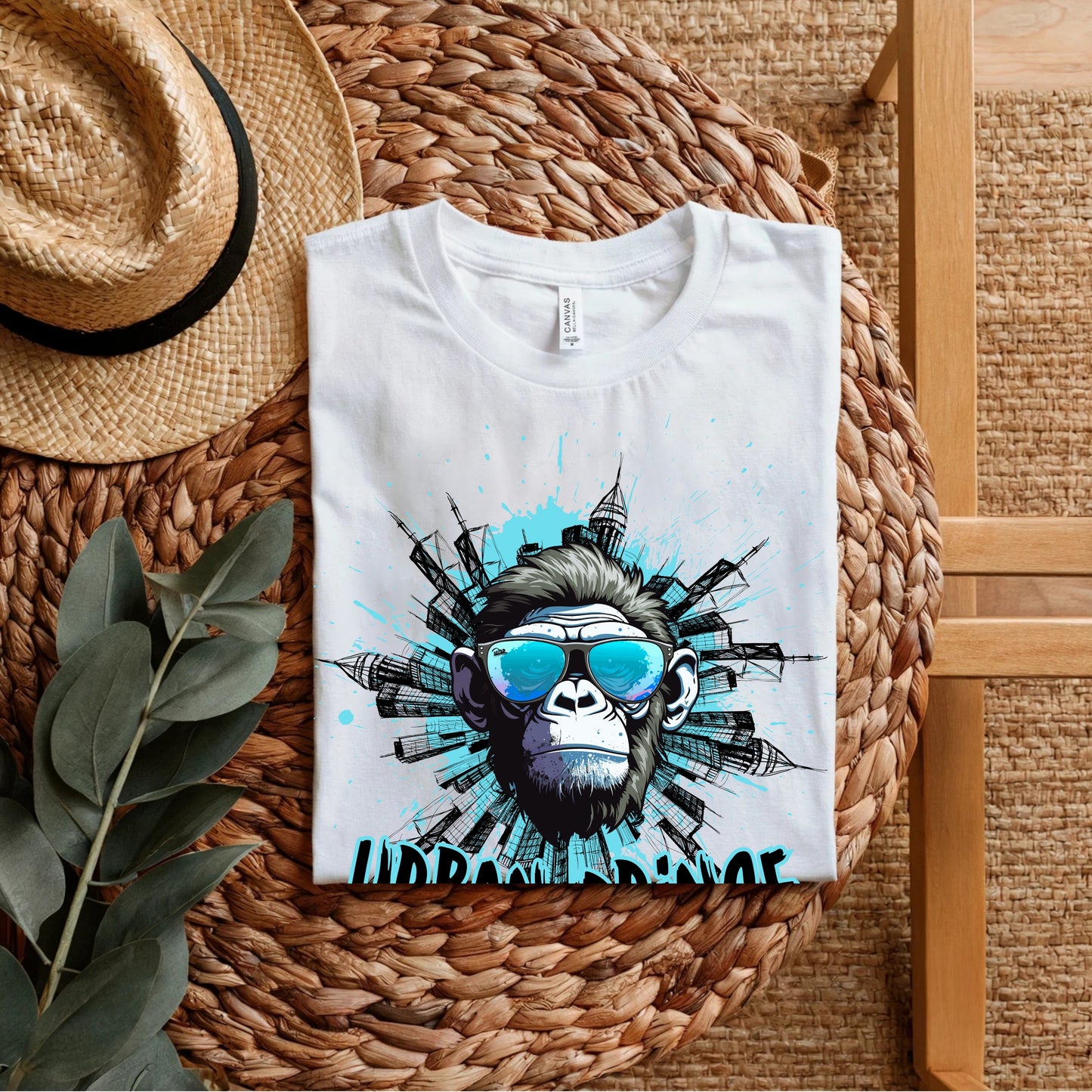 Urban Prince - Cool Monkey Street Royalty Statement Artwork