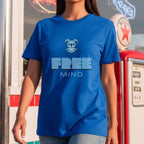 Free Mind - Cute Meditating Koala Zen Mindfulness Mental Freedom Statement Artwork