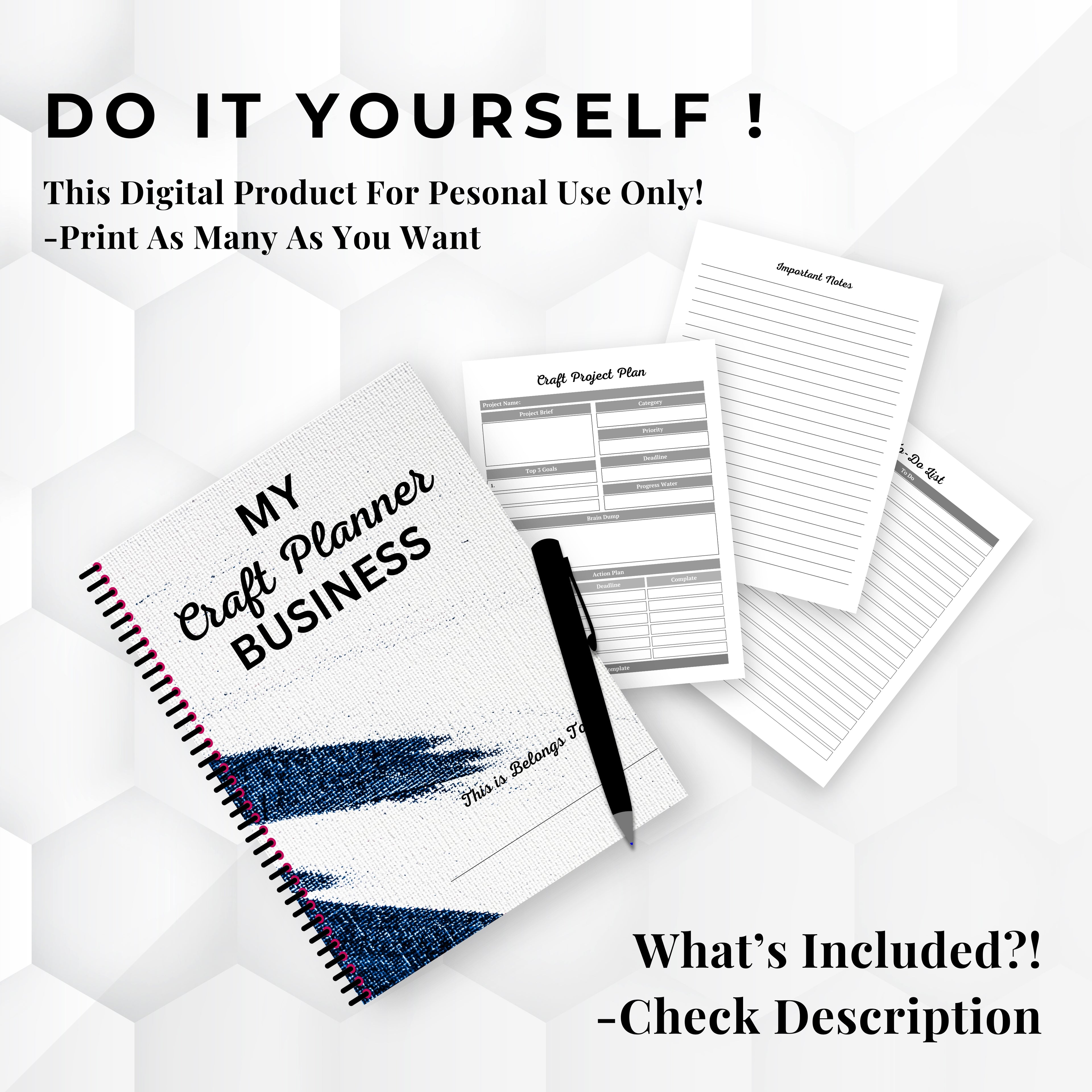 Craft Business Planner