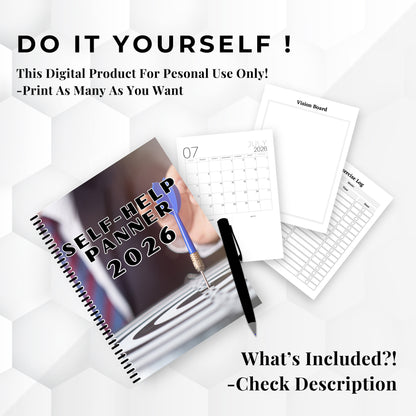 2026 Self- Help Planner Lite V.