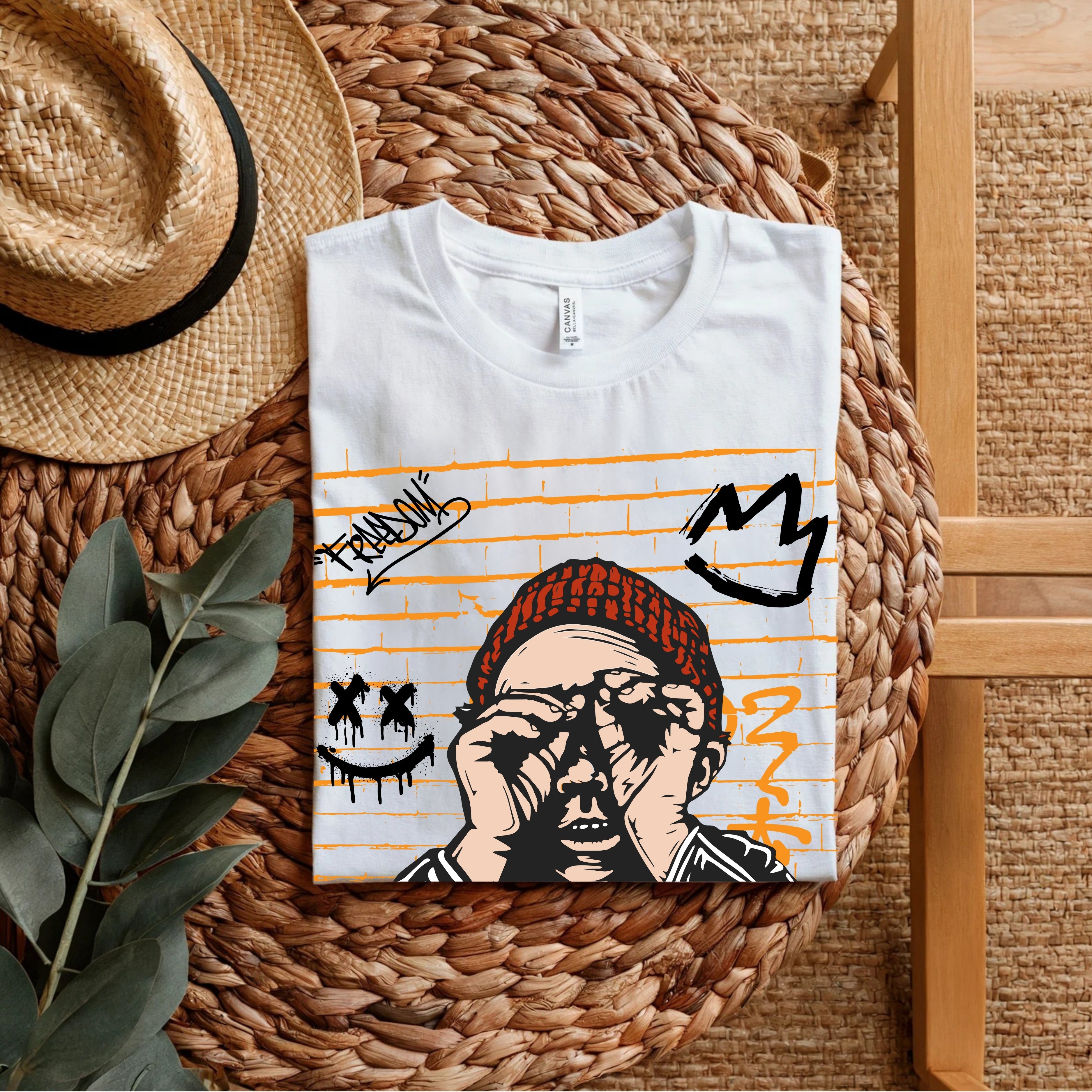 Riddle Age One Clue At A Time - Urban Graffiti Street Art Statement Artwork