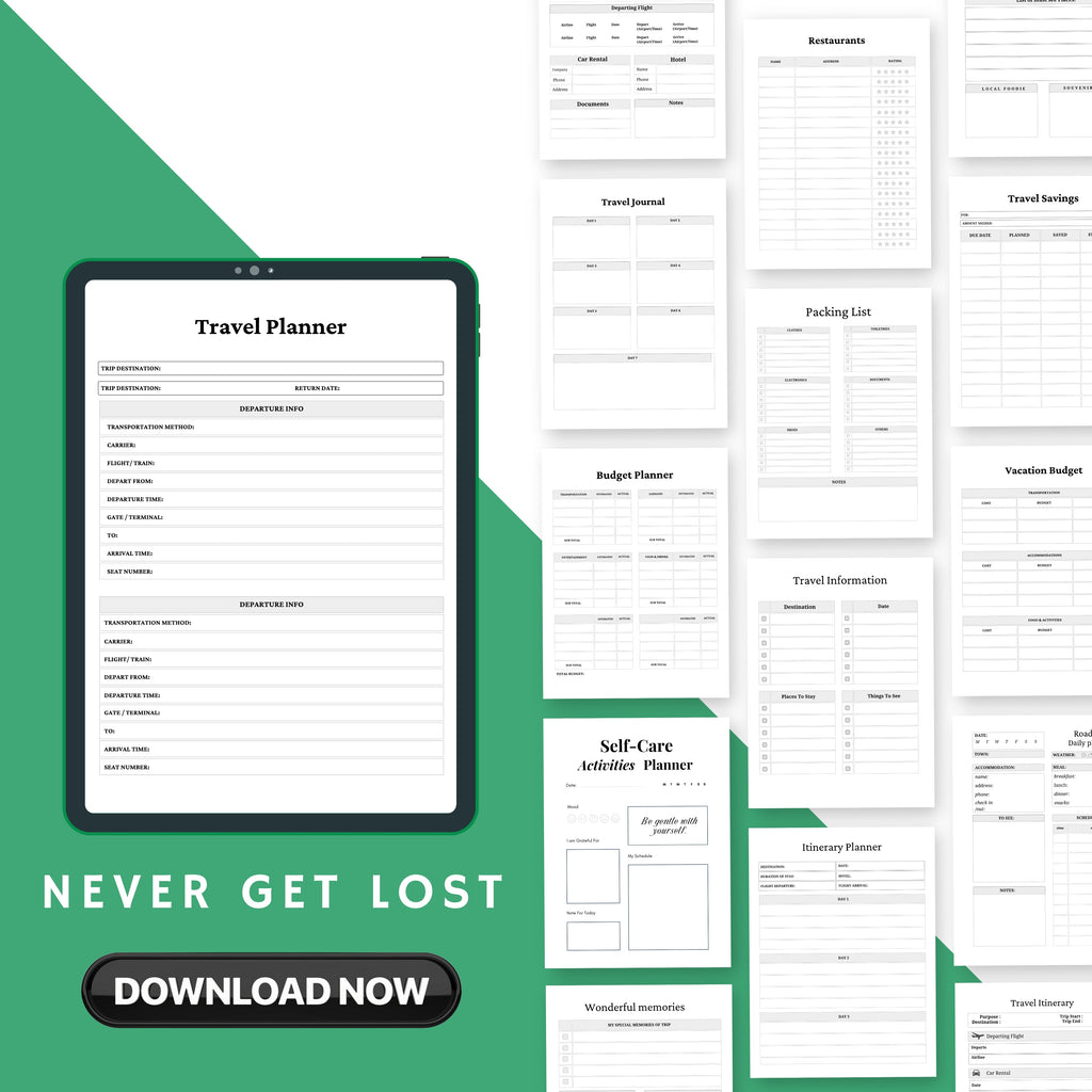 2026 Travel Planner Bundle
