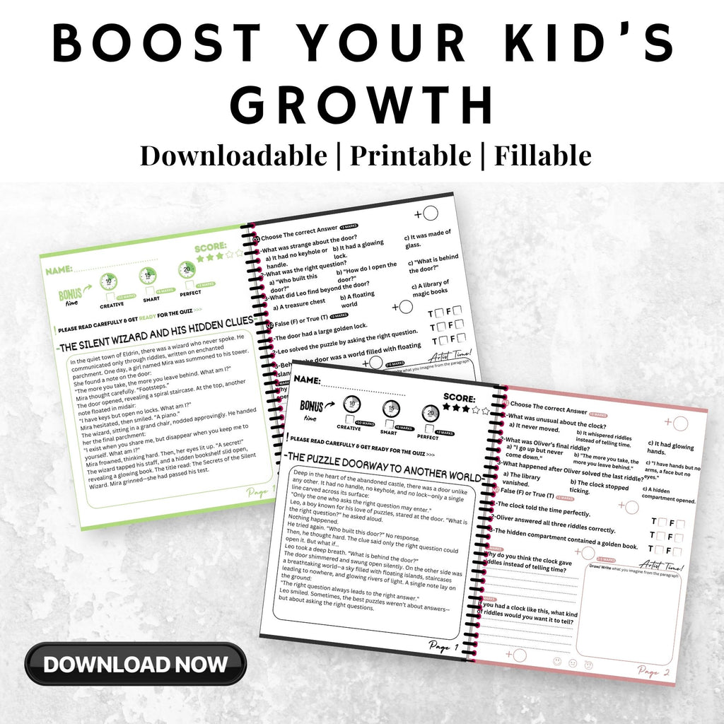 Riddles' Reading Stories