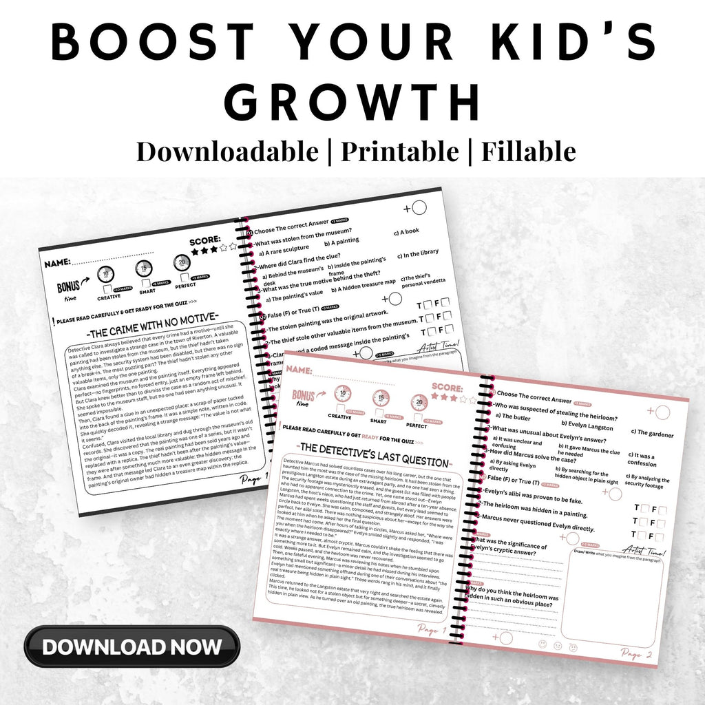 Detectives Reading Stories