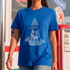 Ancient Undieverable Technology - Egyptian Cat Pyramid Mystery Statement Artwork