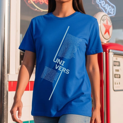 Uni Vers - Contemporary Typography Philosophy Exploration Statement Artwork