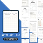 Selfcare & Wellness Planner Bundle