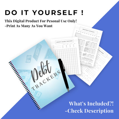 Debt & Credit Trackers Collection