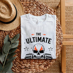 The Ultimate Competitor - Skull Barbell Fitness Champion Statement Artwork