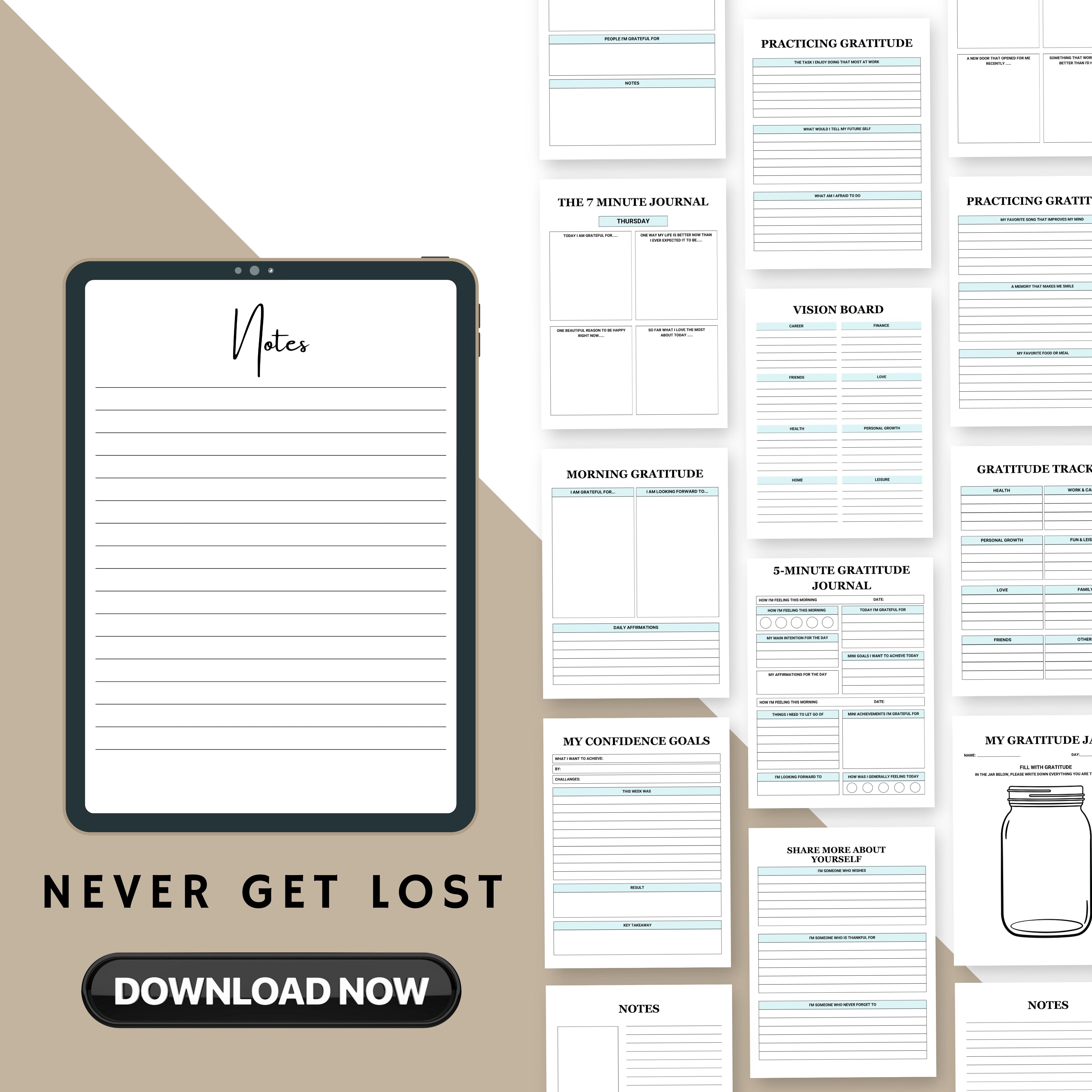 My 2026 Gratitude Journal Bundle