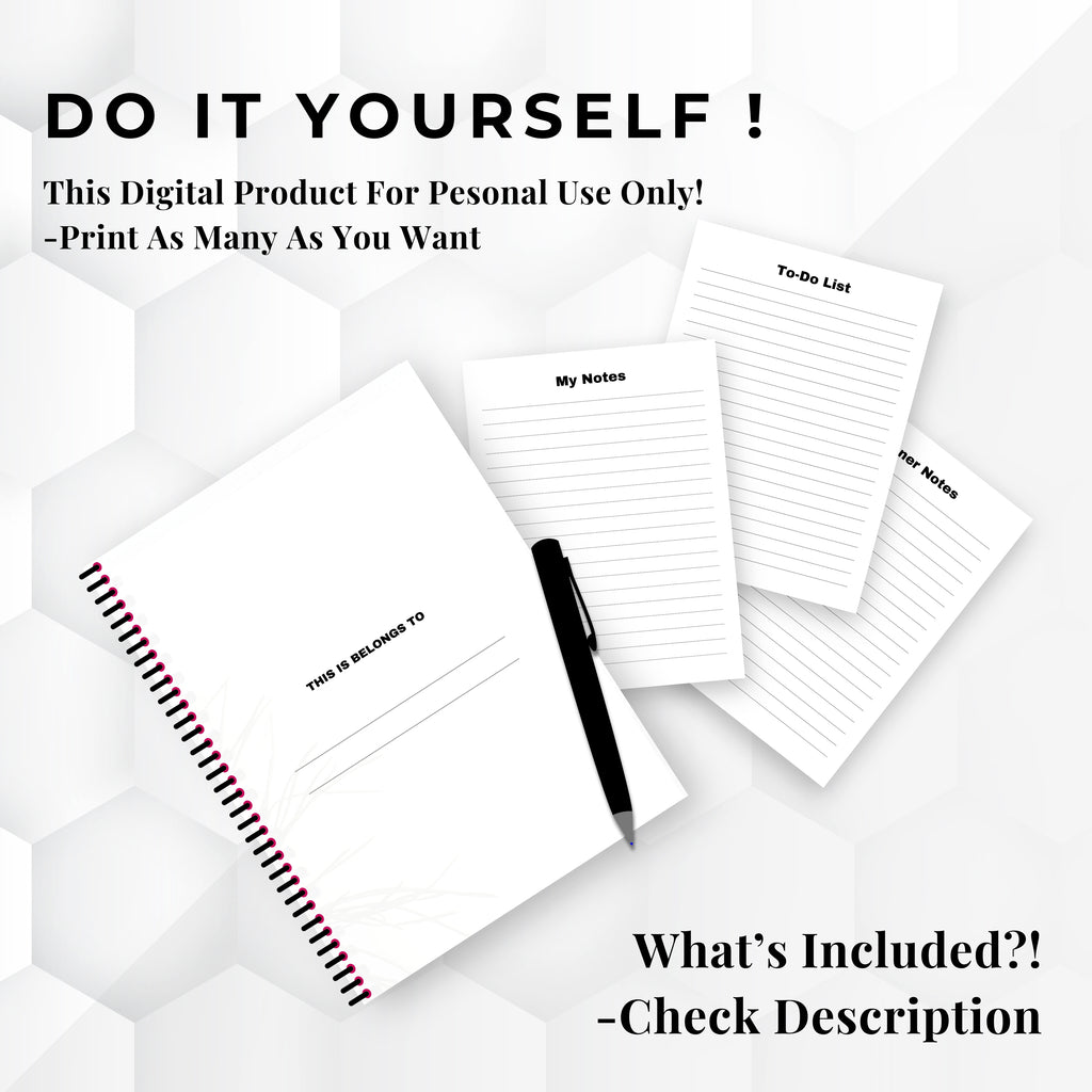 Business Planner & Tracker File Sheets