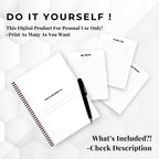 Business Planner & Tracker File Sheets
