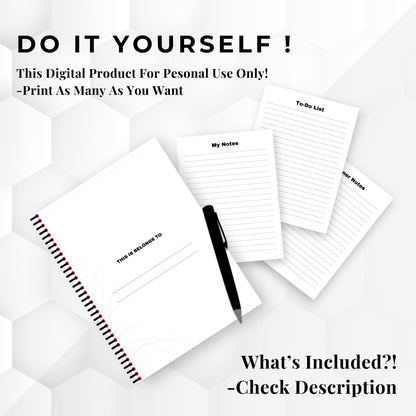 Business Planner & Tracker File Sheets